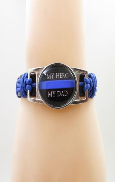 

infinity love my hero my dad bracelet police mom bracelet i love my deputy and back the blue bracelet8448227, Golden;silver
