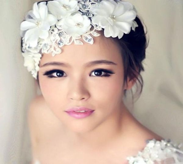 

fast delivery selling in stock bride hat blusher birdcage tulle flowers feather bridal wedding s dress9876900, White