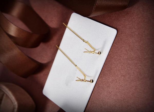 

women stud earings long pendant designer jewelry designer accessories y letter womens luxurys designers earrings studs pearl earri1986311, Golden;silver