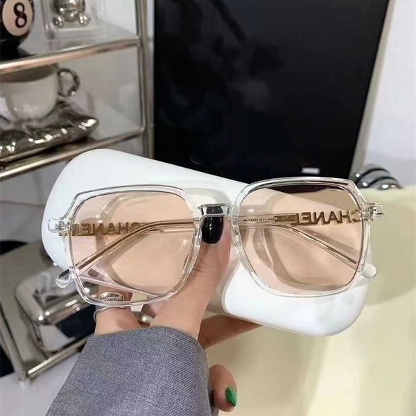 

sunglasses 2023 designer sunglasses 2023 new small fragrance eyeglass frame 7068 the same type of natural beauty artifact, White;black