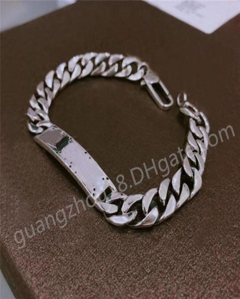

fashion 17cm 18 5cm titanium steel skull chain bracelet for lovers bracelets with gift retail box in stock sl011165t7727134, Black