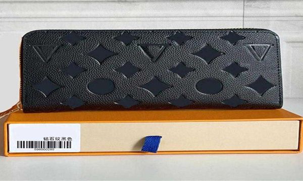 

empreinte fashion black women clutch lady ladies long wallet pu leather single zipper wallets classical corn purse card holder 6008811595