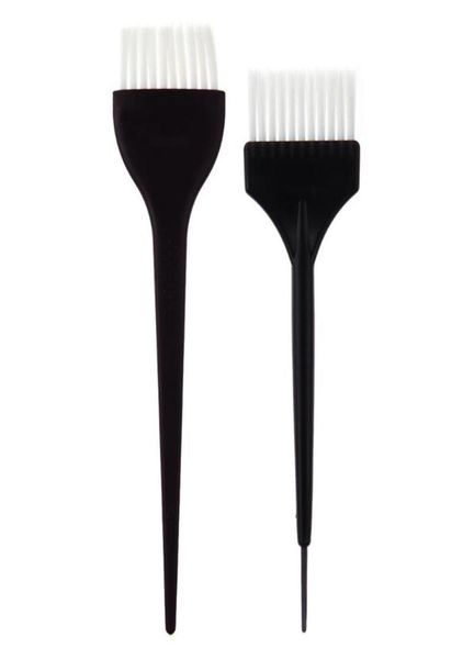 

barber plastic hair coloring dye salon brush comb hairdressing tinting brush application pro hair styling tools care3556160, Silver