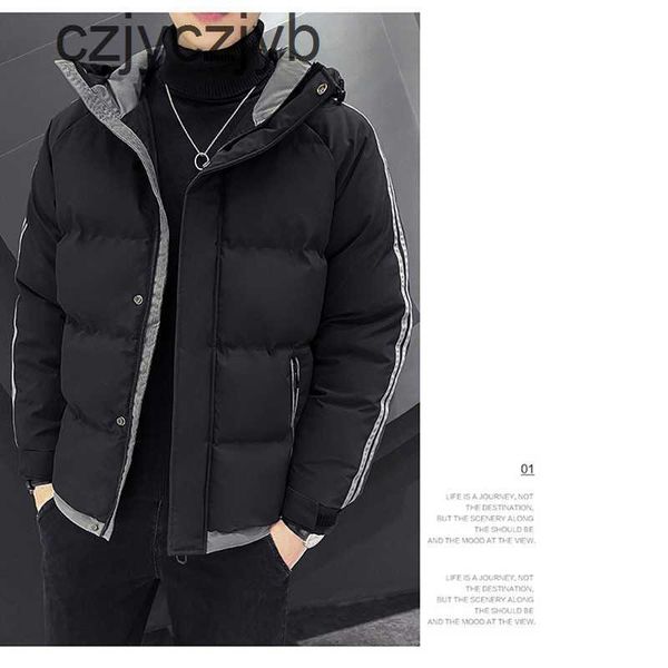 

mens down parkas mens down jacket represent hoodie coat winterthick black canada puffer winters jackets mens coats hooded zipper regular cot