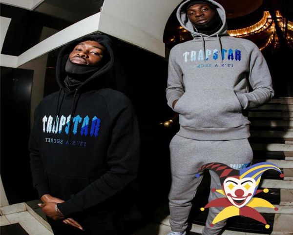 

men's hoodies sweatshirts 2022fw london hoodies men woman white blue towel broidery pullovers fece sweatshirts 1008h229804142, Black