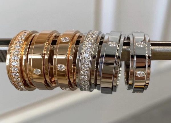 

full diamond couple rings titanium steel silver love ring rose gold men women for lovers jewelry valentine039s day gift3890435