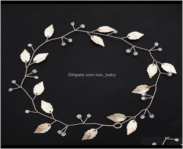 

head jewelry gold metal leaf greek band vine bridal wedding accessories for women headpiece ch2m0 headbands gvxpn4527854, Silver