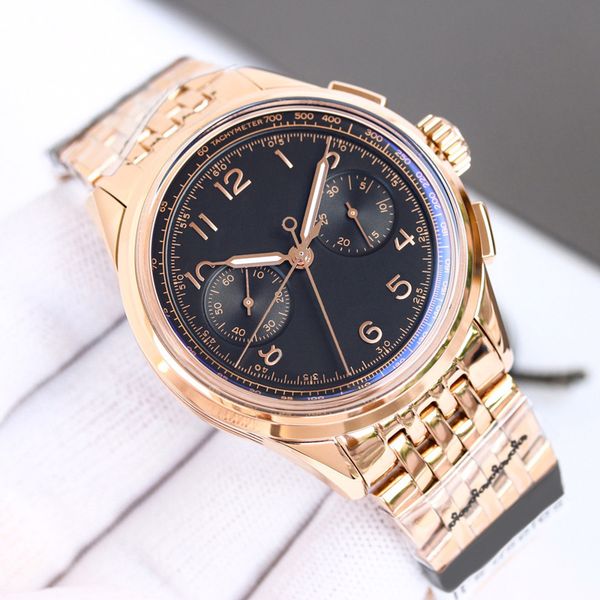 

men's watch designer watches luxury 42mm automatic mechanical watch, Slivery;brown