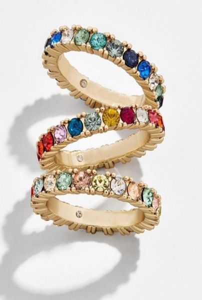 

fashion gold letter love rings bague for lady stones pure silver inlaid diamond rainbow color transfer ring gorgeous and shining y2590831