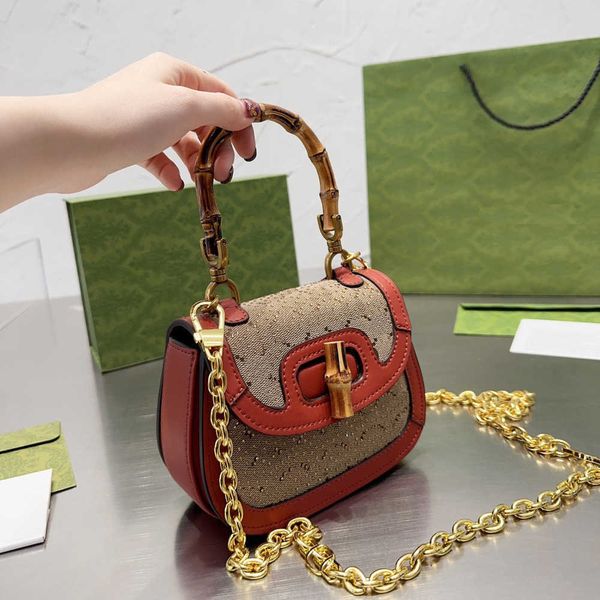 

chain bag luxurys handbags crossbody bag women bamboo bag designers tote womens fashion classic purses totes handbag