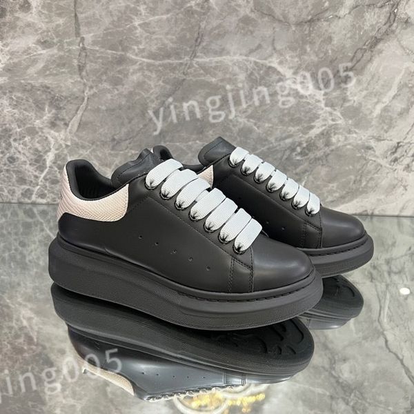 

platform designer sneakers casual shoe leather lace up men fashion white black mens womens espadrilles sports trainer xsd221133
