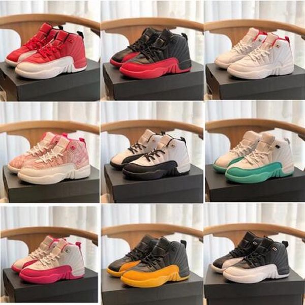 

12s light aqua infant sneakers kids shoes fiba preschool flu game youth gradeschool arctic pink toddler big boy girl children lifestyle runn