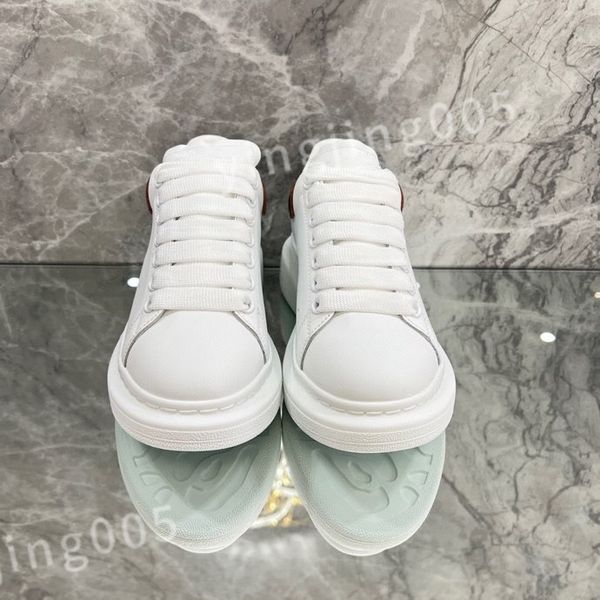 

2023 luxury platform designer sneakers casual shoe leather lace up men fashion white black mens womens espadrilles sports trainer xsd221133