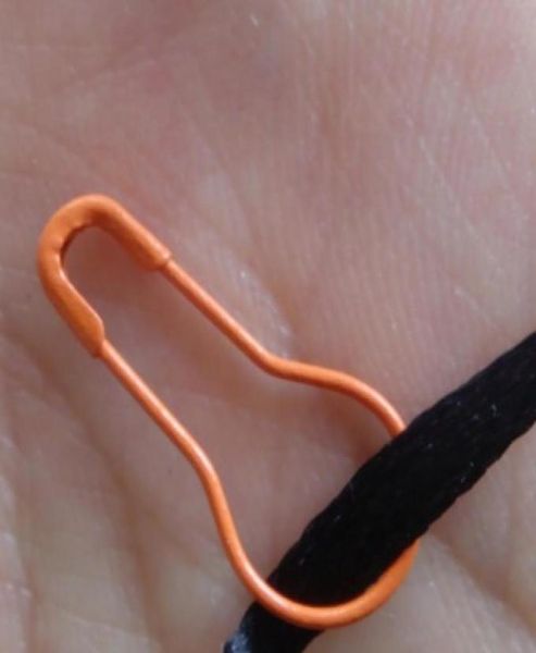 

1000 pcs old fashioned safety pin 22mm brass orange color pear pin good for your diy craft hang tags1139192, Silver