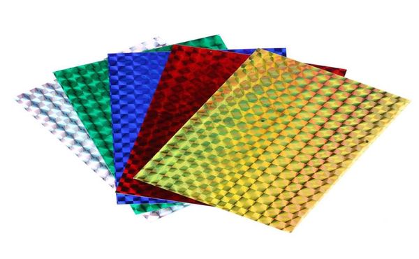 

hengjia fishing accessories 5pcs mixed color holographic adhesive film flash tape for lure metal hard baits luminous sticker9469992