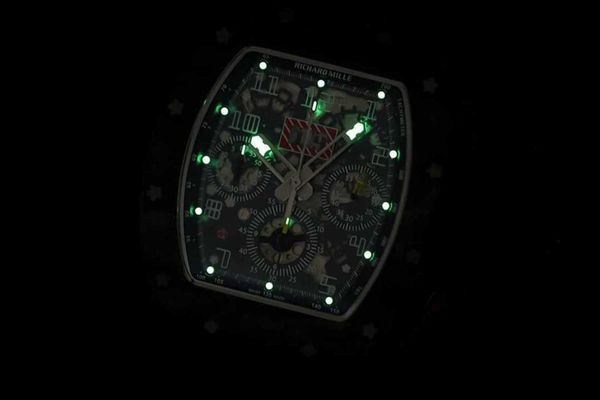 

fantastic mechanical r i c h a r d luxury superb style male wrist watches rm11 rm11-03 jscg designer high-end quality tpt carbon fiber bezel, Slivery;brown