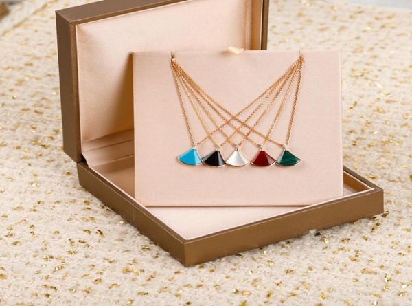 

s925 silver pendant necklace with white shell and red agate malachite turquoise for women wedding jewelry gift have box stamp ps735548306