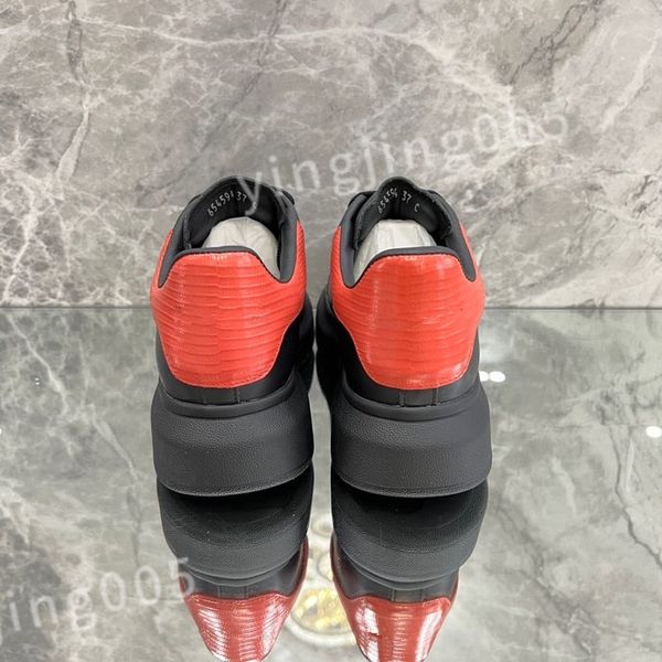 

new luxury platform designer sneakers casual shoe leather lace up men fashion white black mens womens espadrilles sports trainer xsd221133