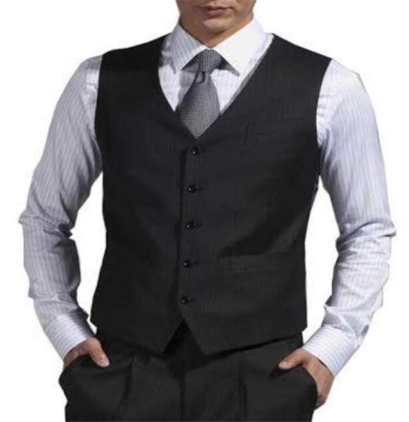 

black formal men suits vests custom made wedding groom vest 2018 wedding prom dinner waistcoat new style1054026