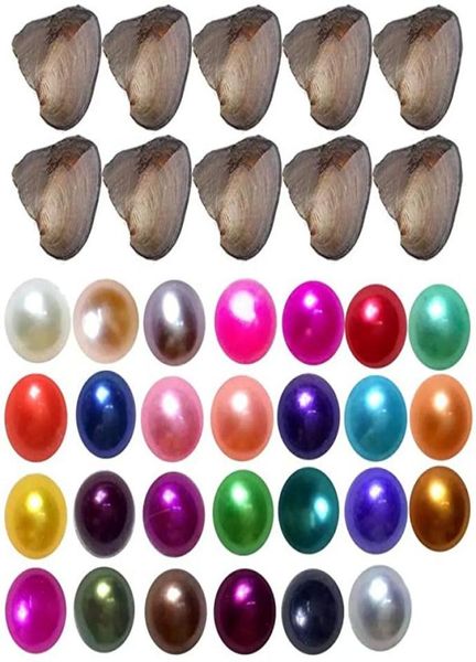 

whole akoya pearl oyster 2020 new round 78mm colors freshwater natural cultured in fresh oyster pearl mussel farm supply gift8170256, White