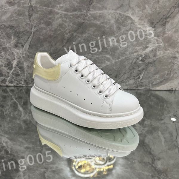 

2023 new luxurys platform designer sneakers casual shoes leather lace up men fashion white black mens womens espadrilles sports trainer xsd2
