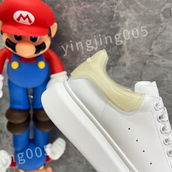 

luxurys platform designer sneakers casual shoes leather lace up men fashion white black mens womens espadrilles sports trainer xsd221136
