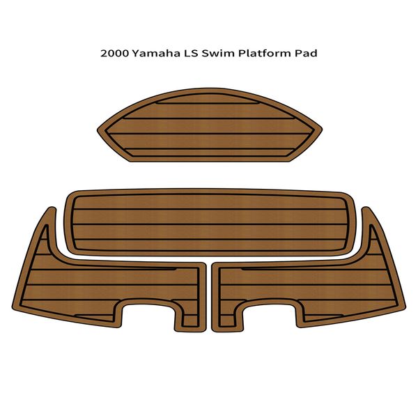 

2000 yamaha ls swim platform pad boat eva foam faux teak deck floor mat flooring