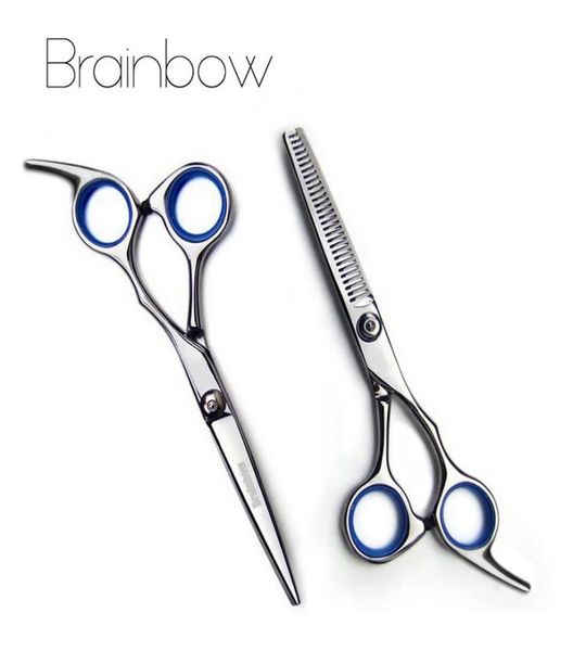 

6 inch cutting thinning styling tool hair scissors stainless steel salon hairdressing shears regular flat teeth blades7680530