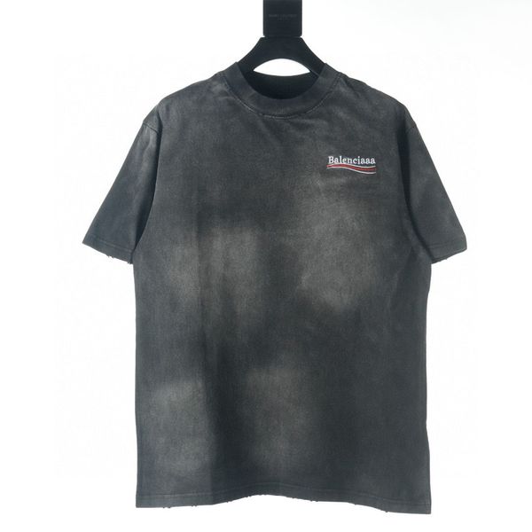 

men's plus tees & polos round neck embroidered and printed polar style summer wear with street pure cotton g2edf, Black;brown