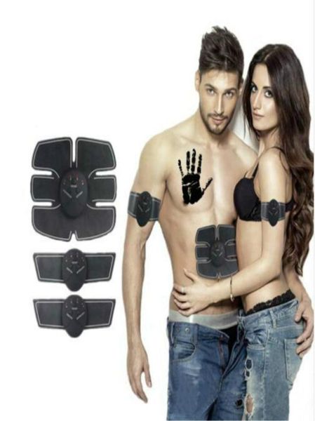 

health gadgets muscle toning belt usb rechargeable abdominal training arm thigh calf stimulator for women men with 10pcs ab stimul9270031