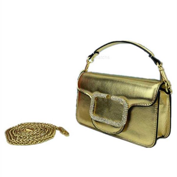 

valntin exquisite crystal designer bags new bag v-buckle for woman small women's summer one shoulder diagonal straddle handheld square