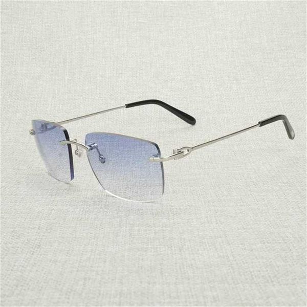 

sunglasses 2023 designer trend designer fingerprint random men women metals frame square glasses shades glasses gafas for outdoor club 011bk, White;black