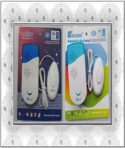 

200pcslot 16 musics wired doorbell electric push button doorbells button chime small size and easy installed door bells9425967