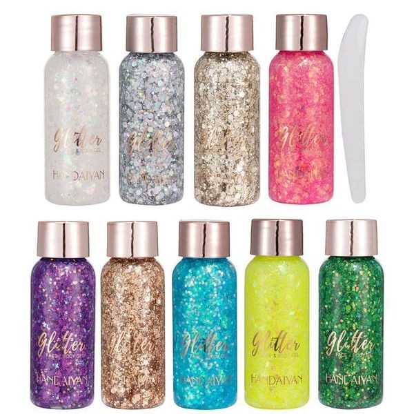 

eye shadow 3pcs body glitter gel set waterproof long lasting for women holographic makeup girls and 230715