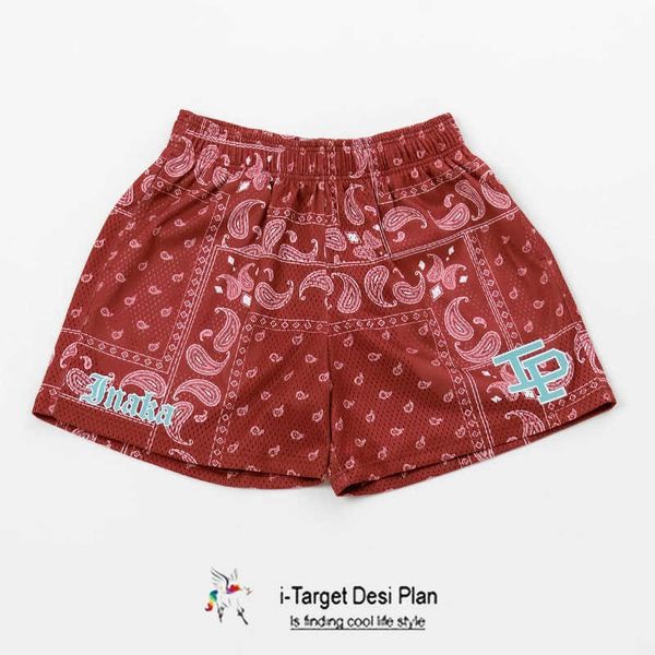 

american ee shorts breathable mesh sports fitness training ip tri pants beach pants, White;black