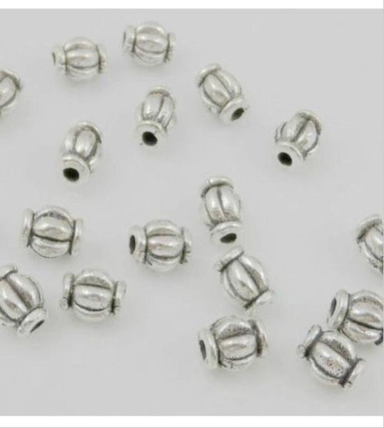

1000pcs tibetan silver alloy spacer beads for jewelry making craft findings 6x45mm5848128, Black