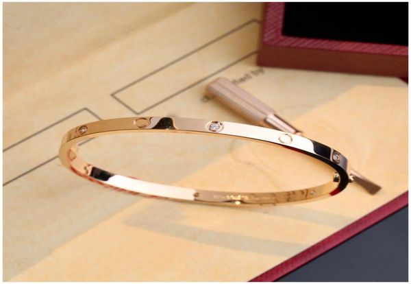 

love bracelet carti bracelets gold bangle for women cute braclets paar armband bangles friendship braclet pulsera oro bracciale sa9475411, Black
