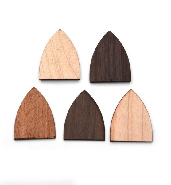 

triangle shape wood acoustic guitar neck end heel cover guitar heel cover plate shell for guitar luthier material 2732mm8954178