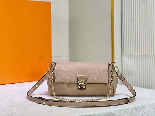 

fashion luxurys designers bags favorite tote women handbags full leather chain oversized embossed pattern shoulder bag m45859