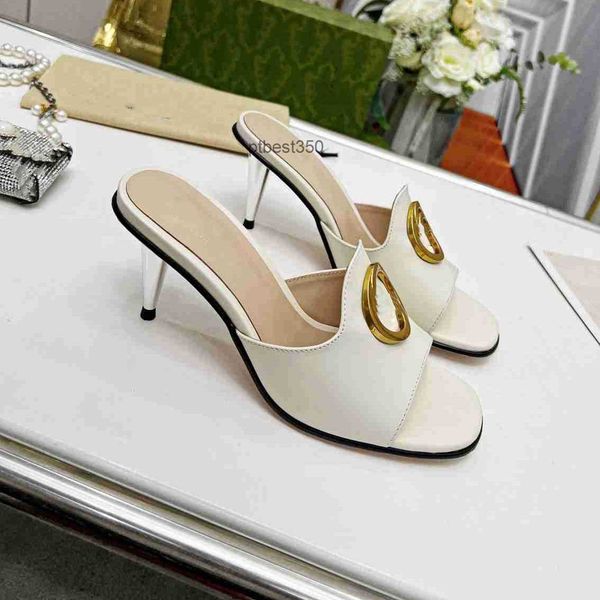 

slipers ggly dress stiletto shoes heels summer sandals luxurys designers shoe fashion ladies ggly g1c heel women, Black