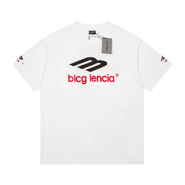 

blcg lencia summer t-shirts high street hip-hop style 100% cotton quality men and women drop sleeve loose tshirts oversize 23178, White;black
