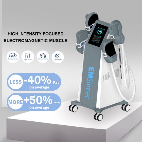 

ems electro magnetic muscle stimulation body building ems fat removal butt lifting professional 4 handles