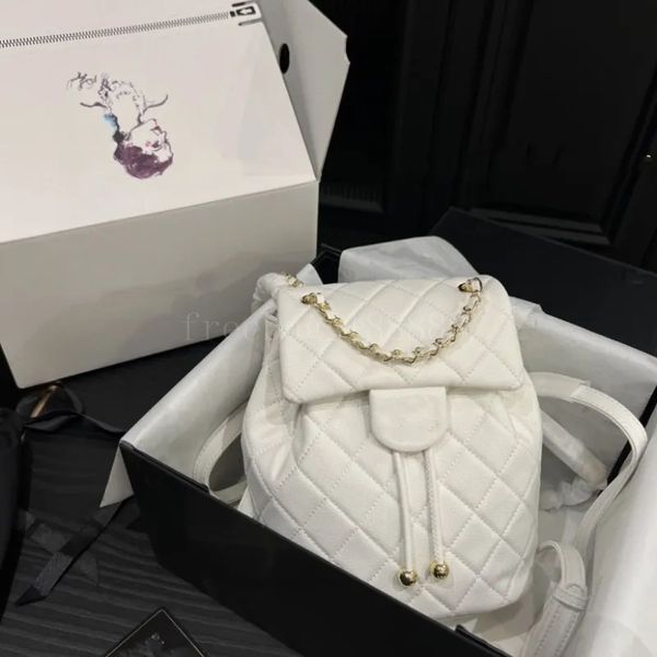

designer bag backpack duma mini purse luxury satchel spring mini bag fashion women's backpack quilted leather handbag chain purse backp
