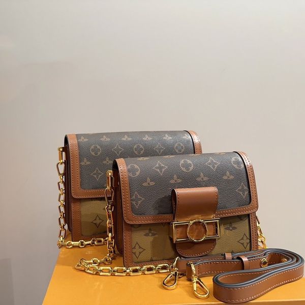 

designer crossbody bags fashion trunk cross body bag classic print shoulder bags women stylish wallets purses luxury-43