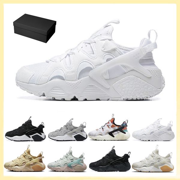 

with box huarache craft running shoes for men women huaraches sanddrift cocount milk lunar new year triple black white gum trainers outdoor