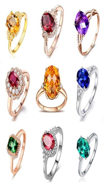 

ring zircon crystal decor adjustable design heart geometric birthday gift fashion jewelry9267161, Silver