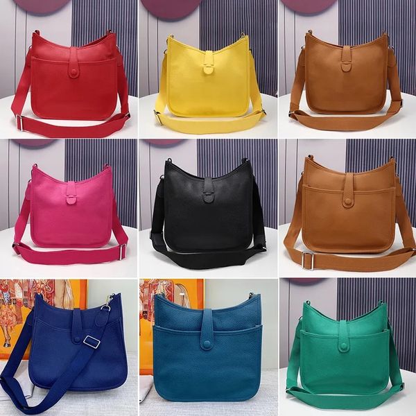 

designer bag leather hemes evelyn womens crossbody bags tote bag handmade wax thread mini lychee togo soft leather shoulder letter make stew