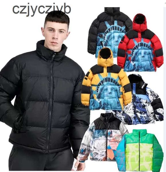 

mens down parkas designer mens down fashion stylist coat letter printing parka winter puffer jacket men women feather overcoat down jackets, Black