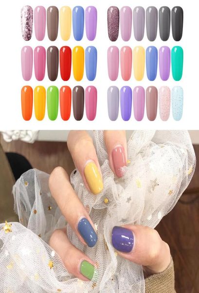 

belen 6pcs colors series gel nail polish set soak off uv led primer salon manicure semi permanent vernis nail 10ml5231245, Red;pink