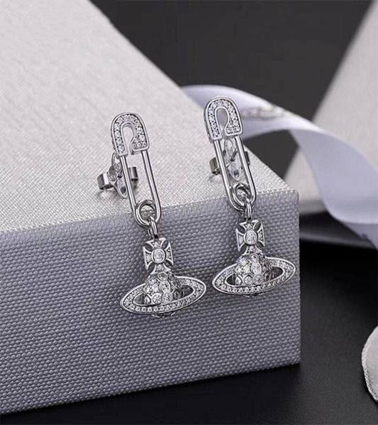 

new fashion charm earrings female brand designer earrings luxury senior diamond eardrop women party wedding engagement bridal jewe5288130, Golden